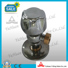 Válvula de ângulo de latão forjado para fornecedor (YD-C5025)